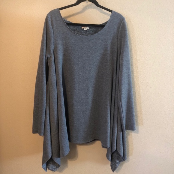 Anama Dresses & Skirts - Anama Fleece Lined Dress Size Medium Charcoal Gray